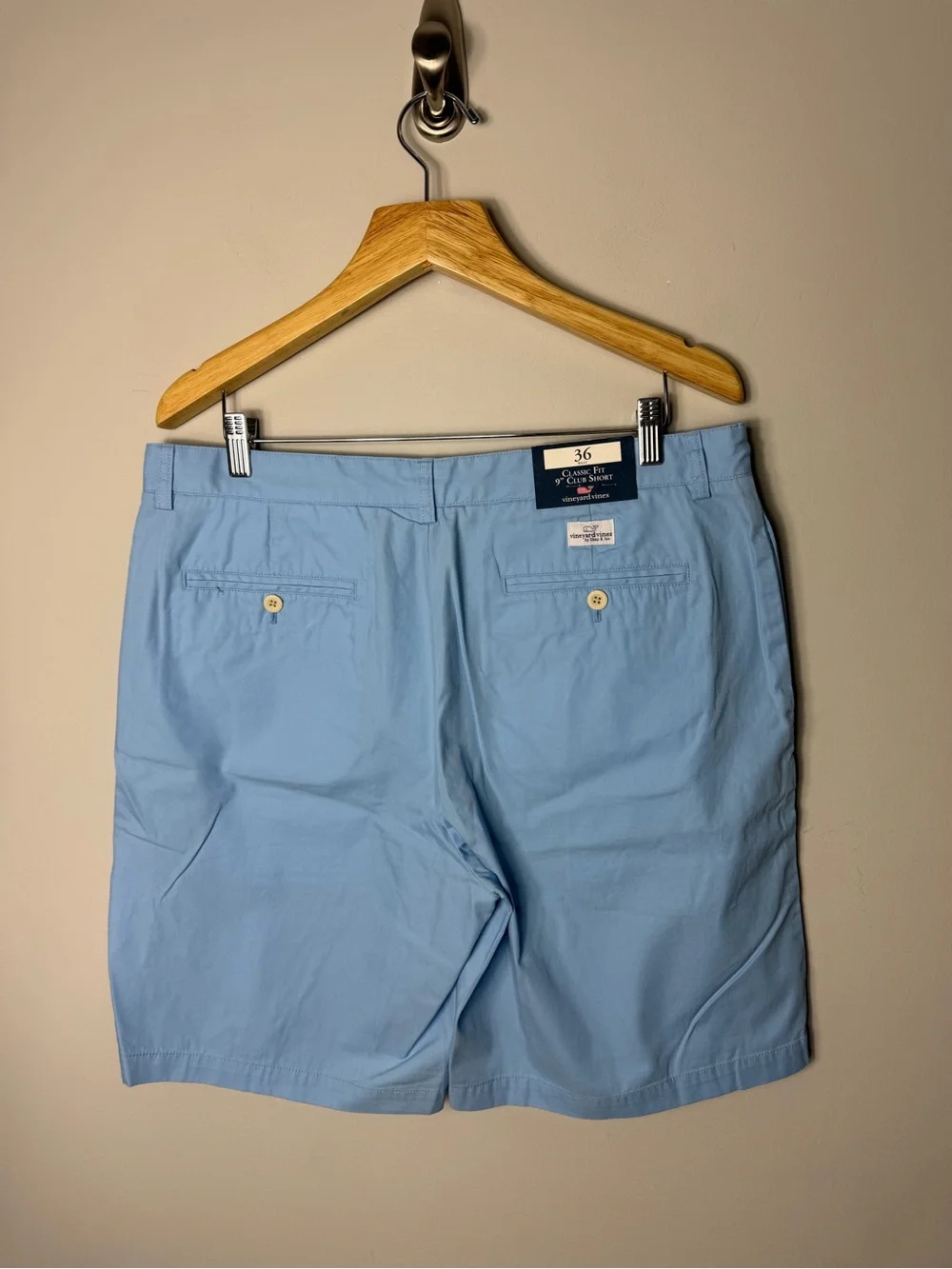 NEW Vineyard Vines Men’s Club Cotton Twill Shorts size 36 9” inseam *1133
